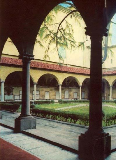 ANGELICO  Fra View of the Convent of San Marco Sweden oil painting art